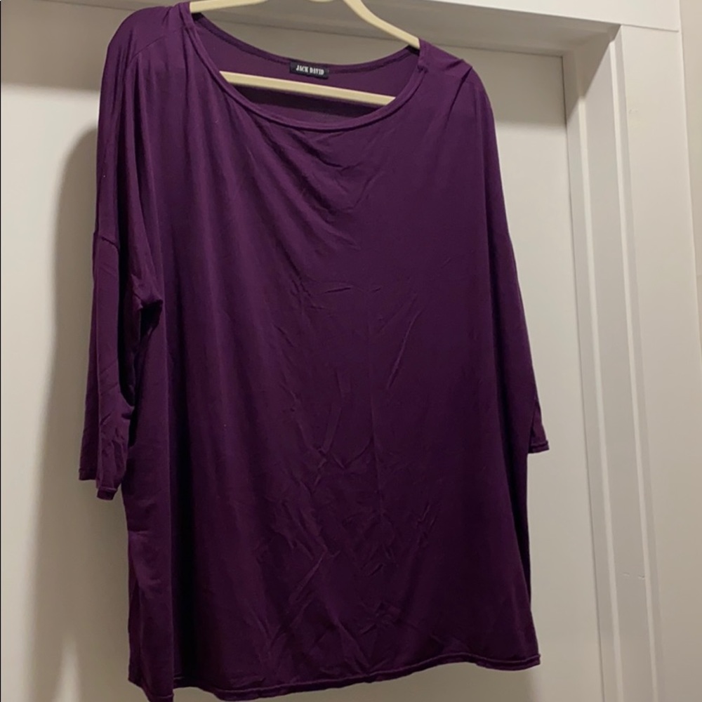 Purple shirt